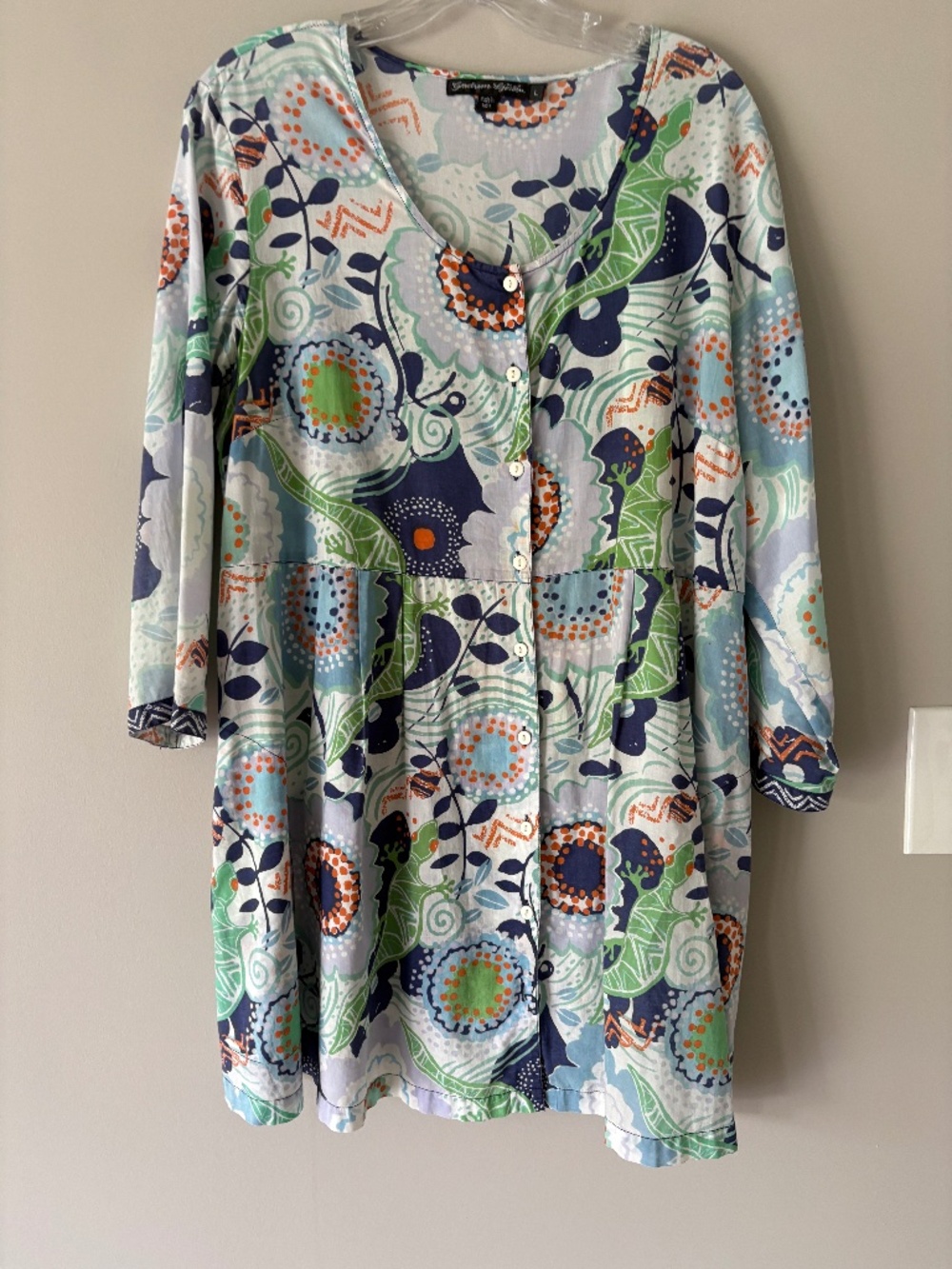 Gudrun Sjoden organic cotton top size L